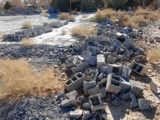 عکس کارگاه بلوک زنی خورزان