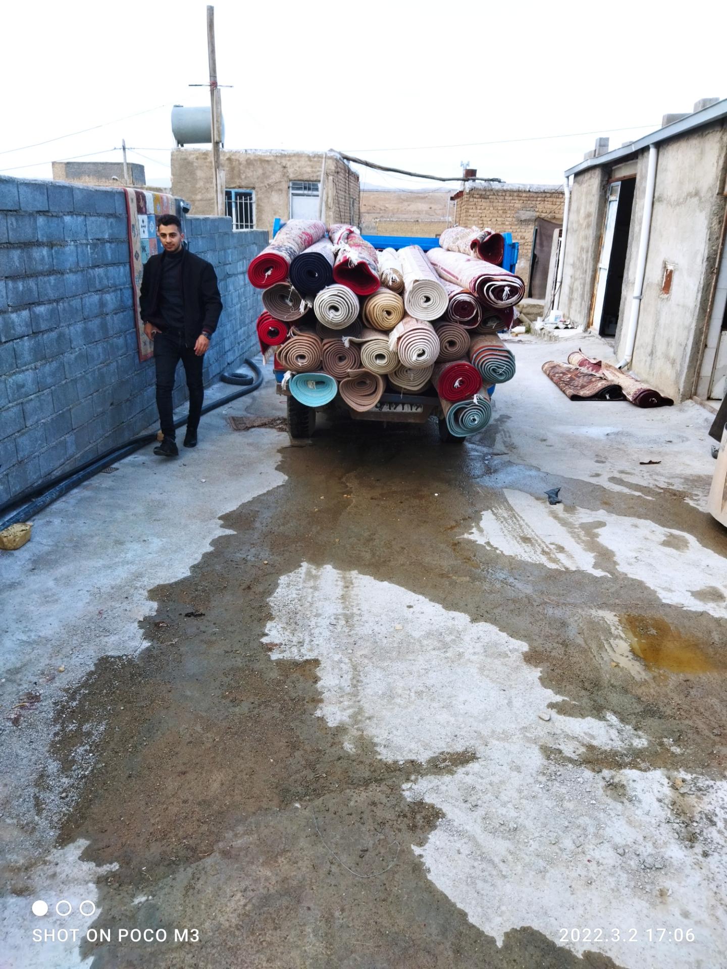 عکس قالی شویی ماهان 