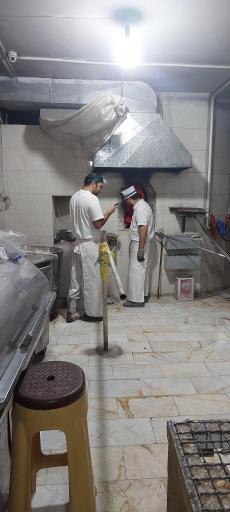 عکس نانوایی سنگگ آزادپز