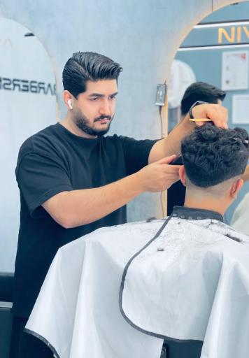 عکس آرایشگاه افشین ابراهیمی