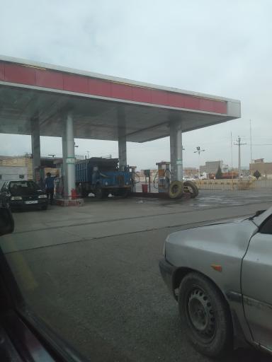 عکس جایگاه سوخت (CNG و بنزین)آذرآبادگان