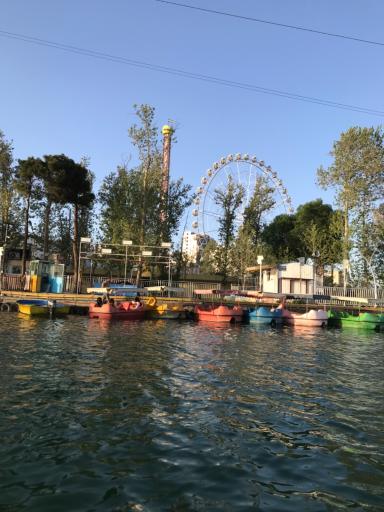 عکس شهربازی ارم سبز