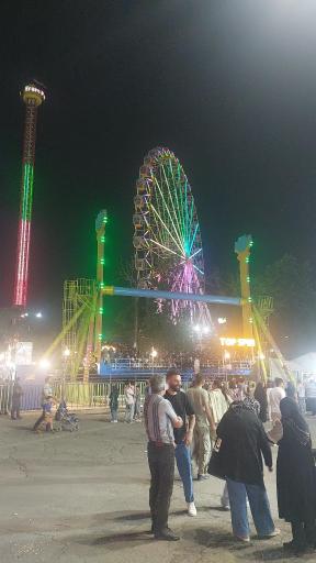 عکس شهربازی ارم سبز