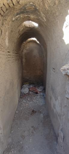 عکس حمام و قلعه  قدیمی چاهشک