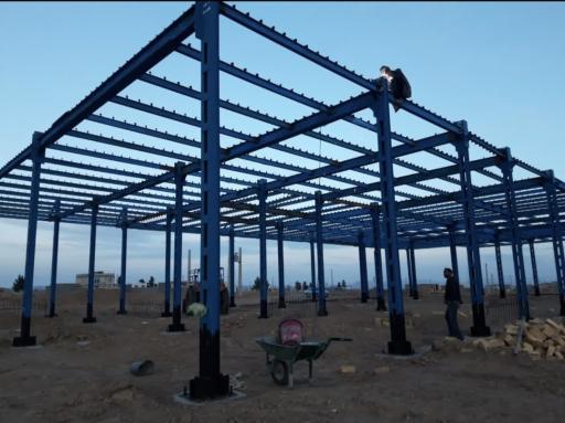 عکس بیمارستان محلی شهر خضری دشت بیاض (در حال ساخت)