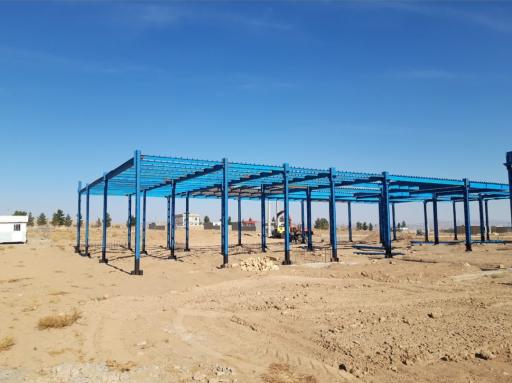 عکس بیمارستان محلی شهر خضری دشت بیاض (در حال ساخت)