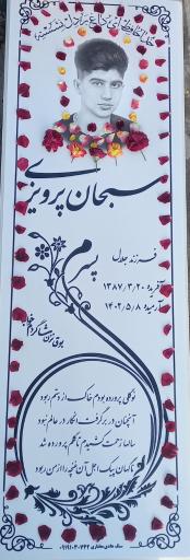 عکس مزار سبحان پرویزی