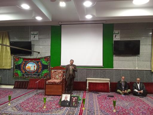 عکس حسینیه چهارده معصوم قره قانیهای مقیم تهران