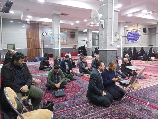 عکس حسینیه چهارده معصوم قره قانیهای مقیم تهران