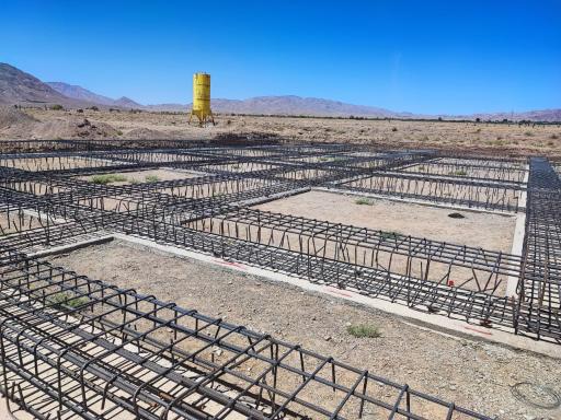 عکس بیمارستان محلی شهر خضری دشت بیاض (در حال ساخت)