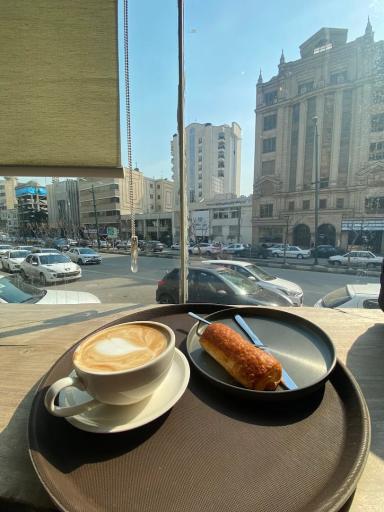 عکس قهوه لمیز شعبه فرمانیه