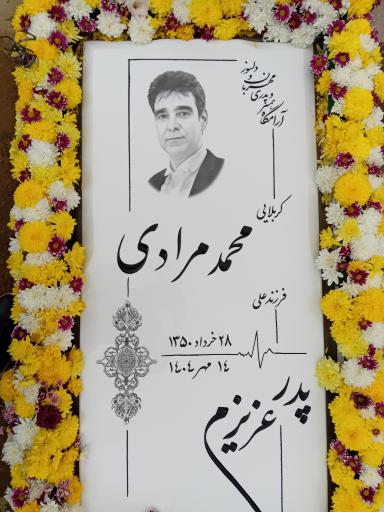 عکس مزار محمد مرادی