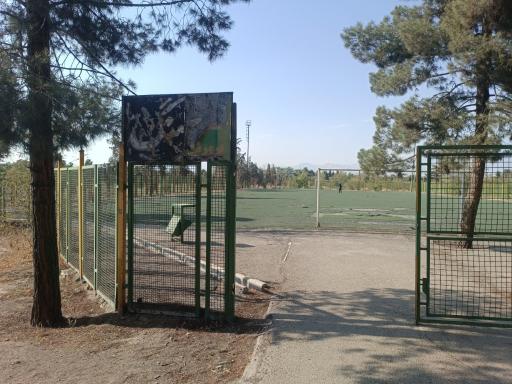 عکس زمین چمن مصنوعی