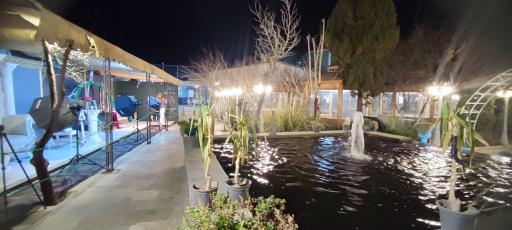 عکس باغ رستوران نقش جهان