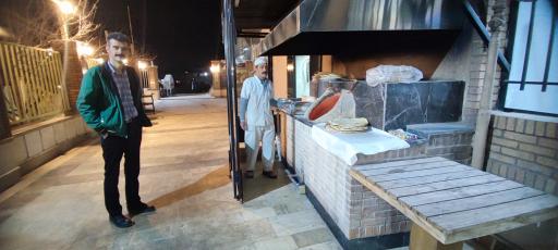 عکس باغ رستوران نقش جهان