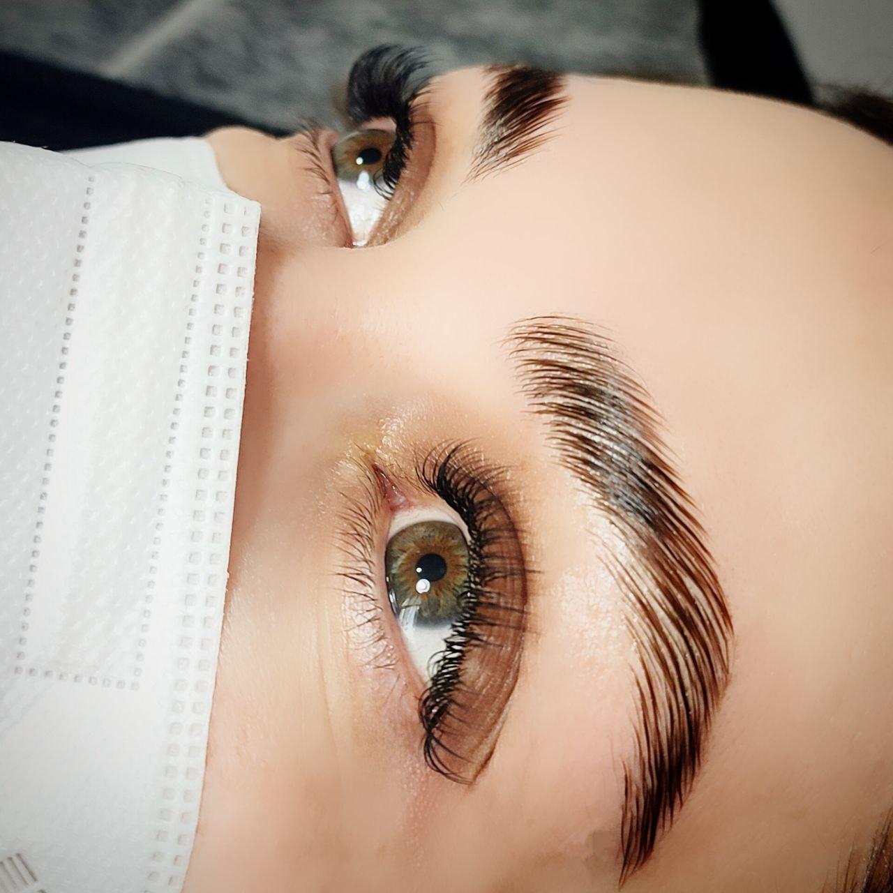 عکس اکستنشن مژه شیوا صالحی 