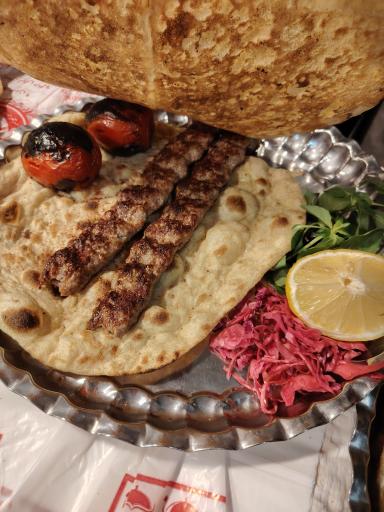 عکس جگر و کباب ذغالی آجودانی