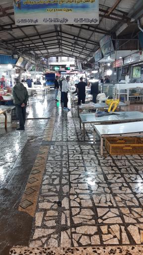 عکس بازار ماهی محمودآباد