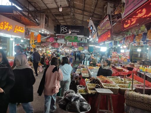 عکس بازار ماهی محمودآباد