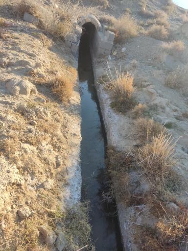 عکس مظهر قنات روستای اکبرآباد هرات خاتم یزد