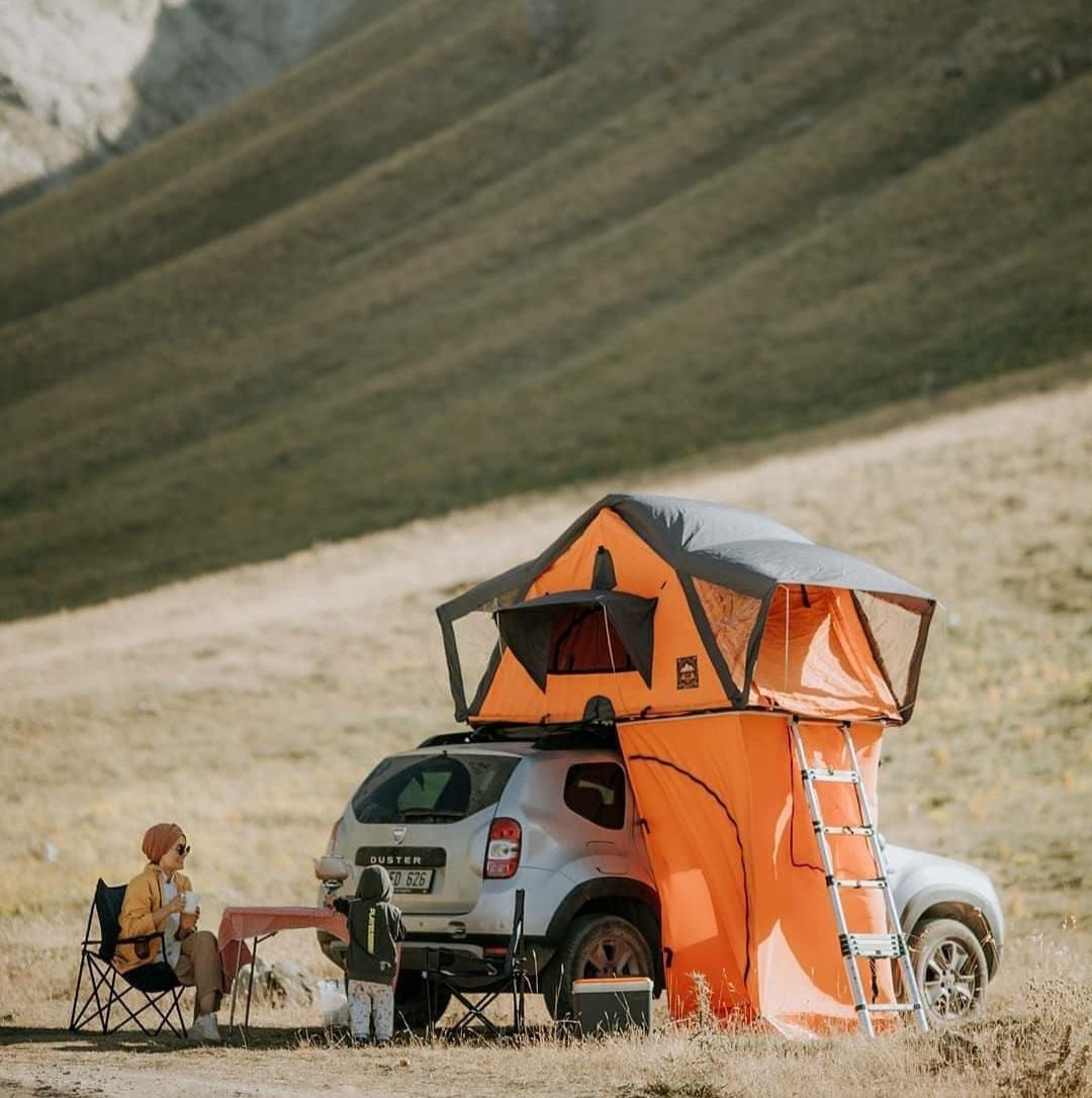 عکس چادر سقفی سیمرغ آفرود