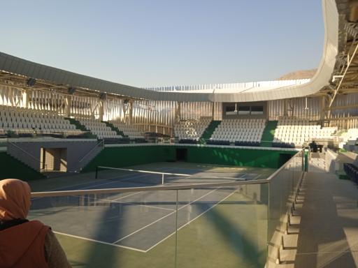 عکس زمین تنیس