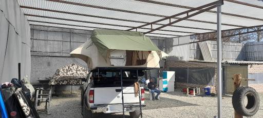 عکس چادر سقفی سیمرغ آفرود