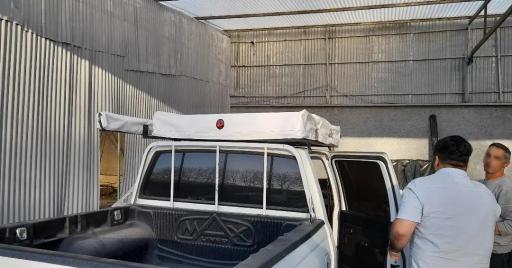 عکس چادر سقفی سیمرغ آفرود
