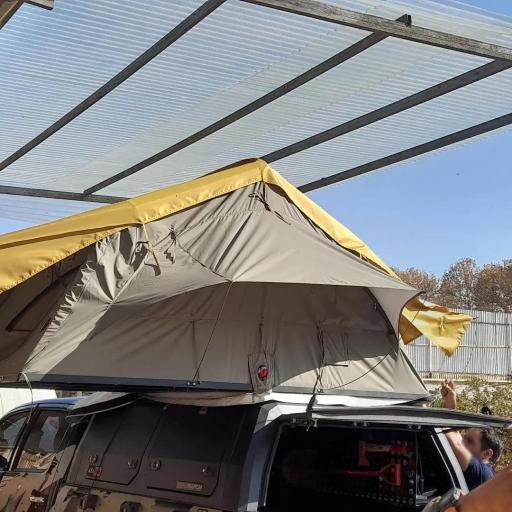 عکس چادر سقفی سیمرغ آفرود