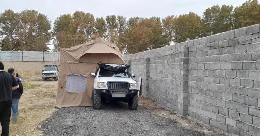 عکس چادر سقفی سیمرغ آفرود