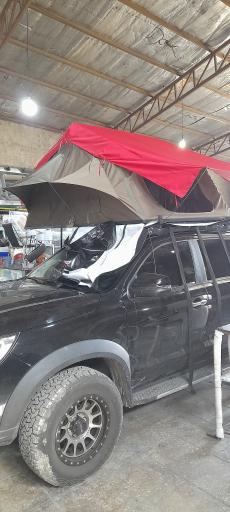عکس چادر سقفی سیمرغ آفرود