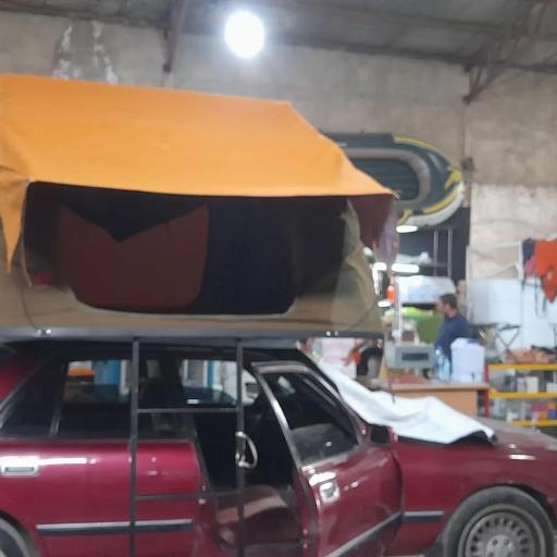 عکس چادر سقفی سیمرغ آفرود