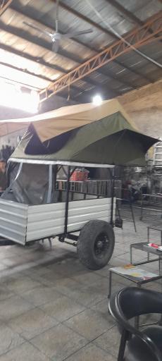 عکس چادر سقفی سیمرغ آفرود