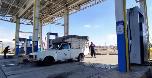 عکس جایگاه سوخت CNG شفق