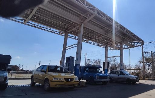 عکس جایگاه سوخت CNG شفق
