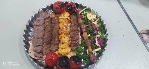 عکس جگر و کباب ذغالی مهستان