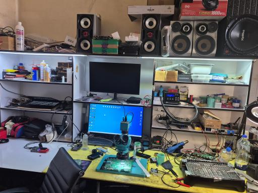 عکس تعمیرگاه تلویزیون مهران ابراهیمی