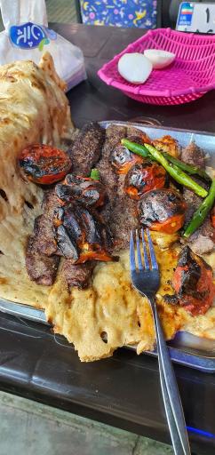 عکس کباب زغالی عمو غلام