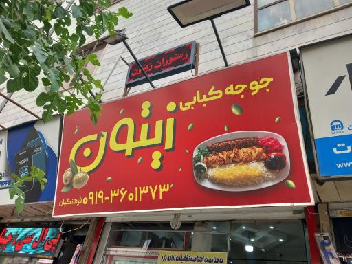 عکس جوجه کبابی زیتون