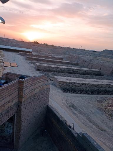 عکس کارخانه آجر ماشینی برادران حیدری