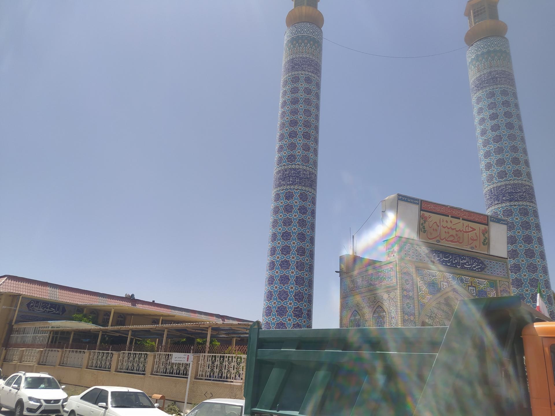 عکس حسینه، مصلی حضرت اباالفضل علیه السلام شهر اکبرآباد 