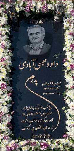 عکس مزار داود عیسی آبادی