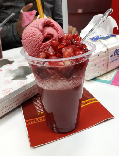 عکس آب انار ملس ناهار خوران