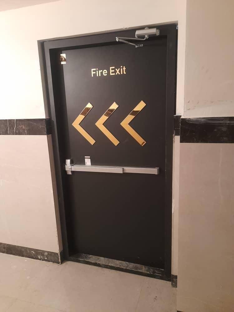 عکس نمایندگی درب ضد حریق شیراز حریق