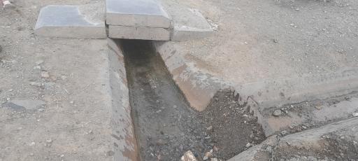 عکس قنات  آب روستای بنهنگ