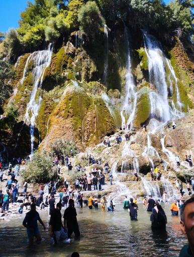 عکس آبشار بیشه