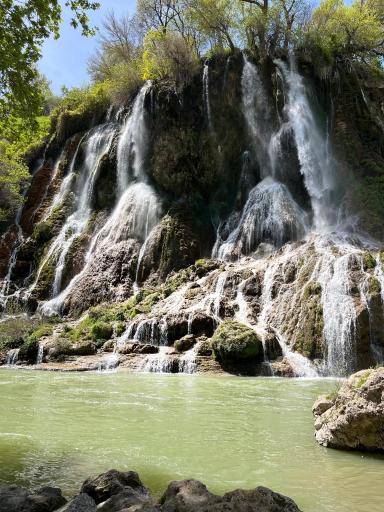 عکس آبشار بیشه
