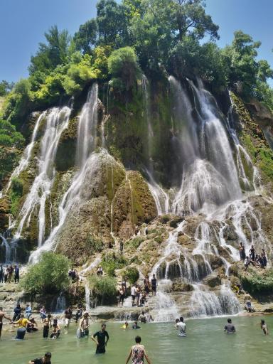 عکس آبشار بیشه