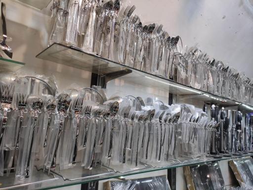 عکس قاشق و چنگال سفیدزاده