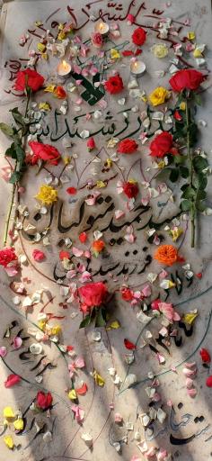 عکس مزار شهید سید حمید متولیان